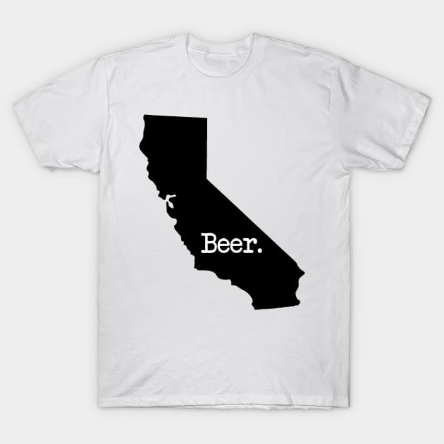 California Beer CA T-Shirt by mindofstate